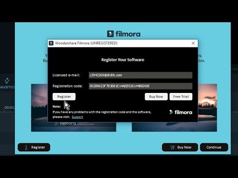 Free Filmora Activate Code